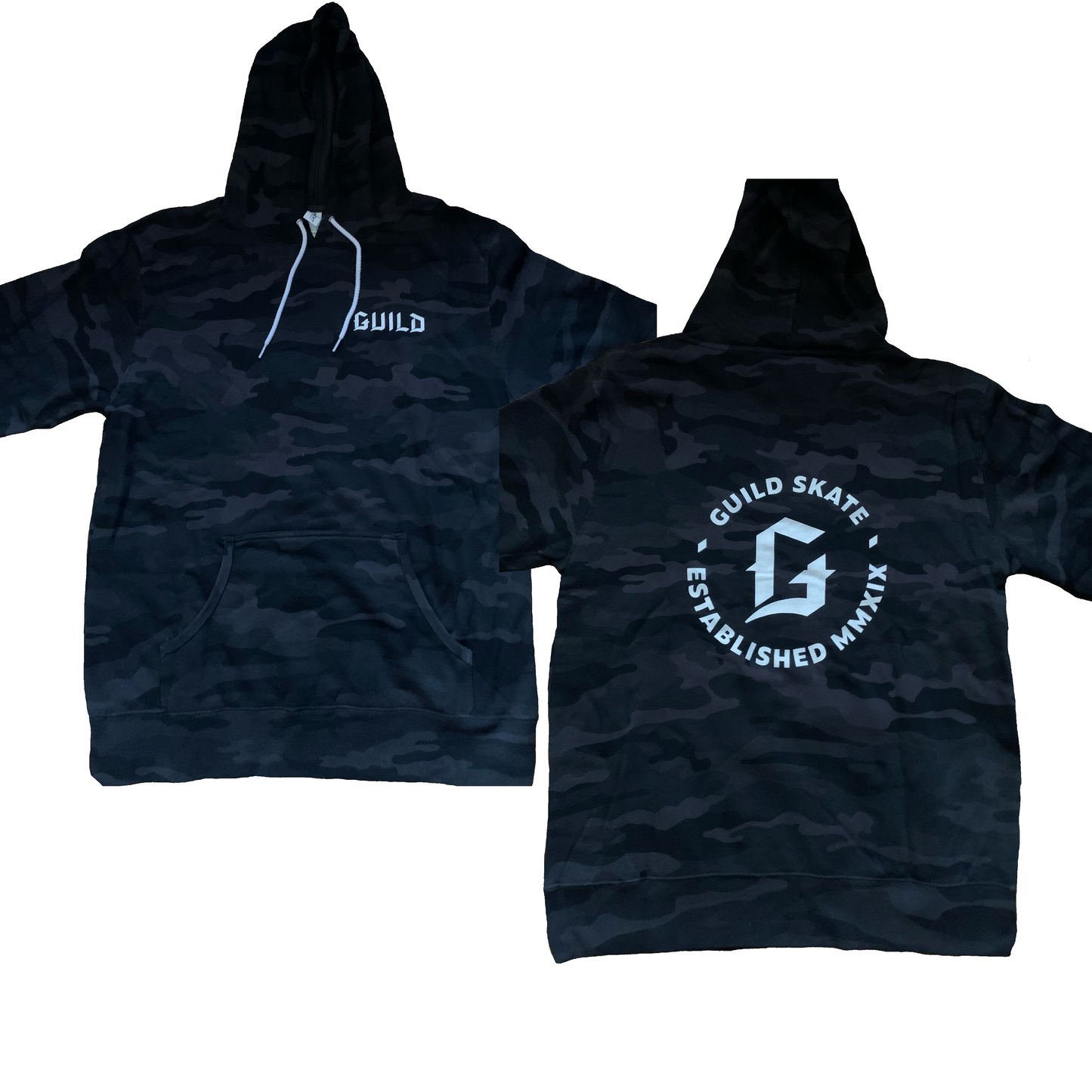 Camo Hoody (black)